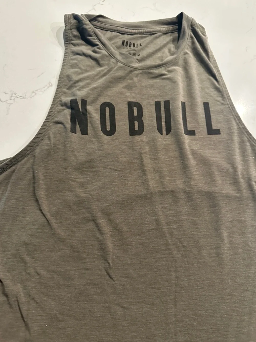NOBULL Muscle Tank Olive Green - Picture 6 of 12